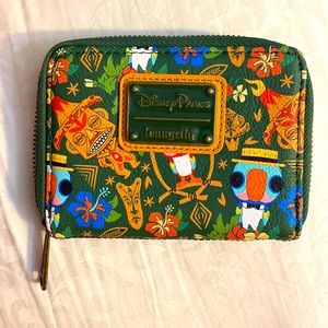 Disney Park Exclusive! Sold Out!! Enchanted Tiki Room Wallet by Loungefly